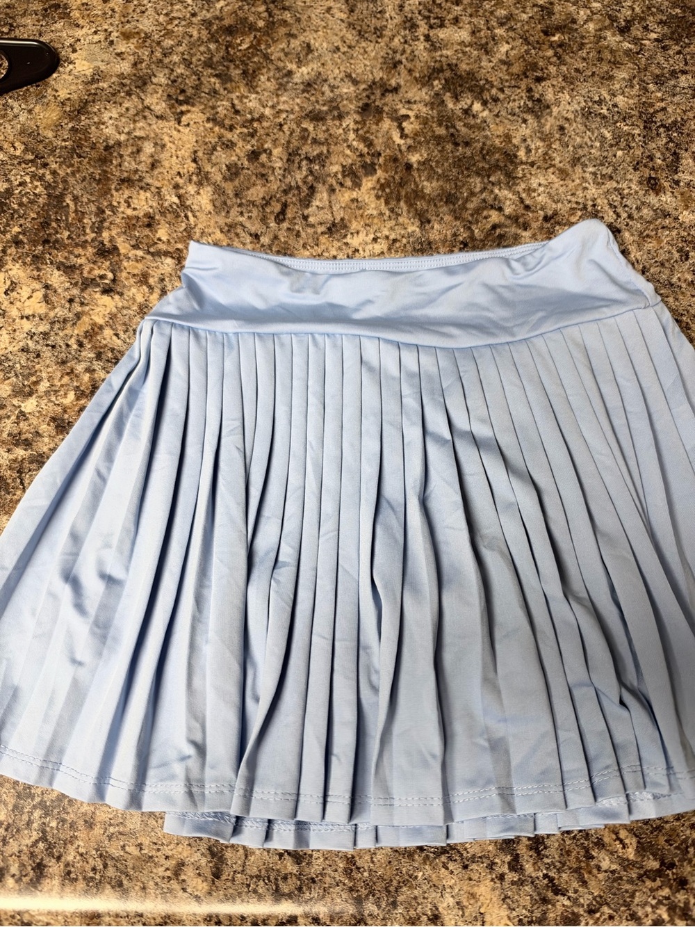art class Sky Blue Pleated Tennis Skirt